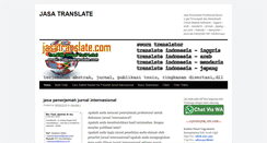 Desktop Screenshot of jasatranslate.com
